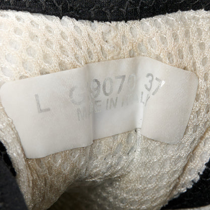 Chanel Velvet Calfskin CC Sneakers 37 Black 9 of 9