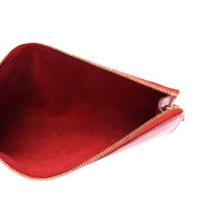 Louis Vuitton Epi Pochette Accessories 24 Castillan Red 5 of 10