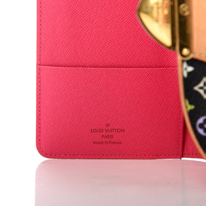 Louis Vuitton Monogram Multicolor Eugenie Wallet Black 6 of 8