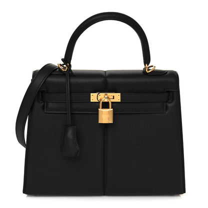 Hermes Swift Kelly Padded Sellier 25 Black 1 of 14