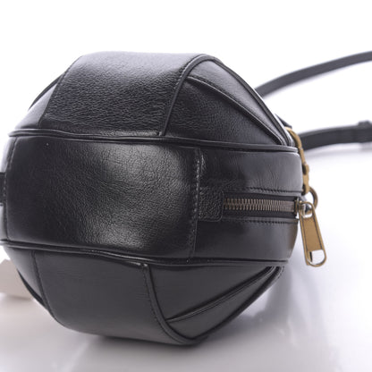 Gucci Piuma Lux Energy Mini Tifosa Basketball Shaped Shoulder Bag Black 10 of 10