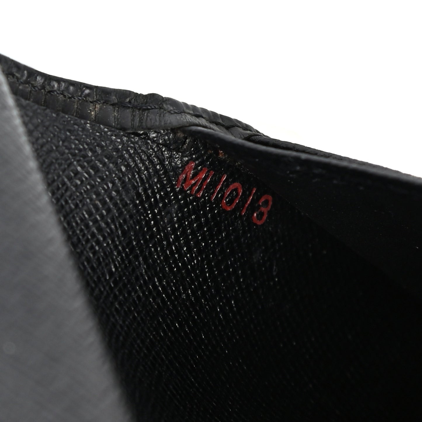 Epi French Purse Wallet Black