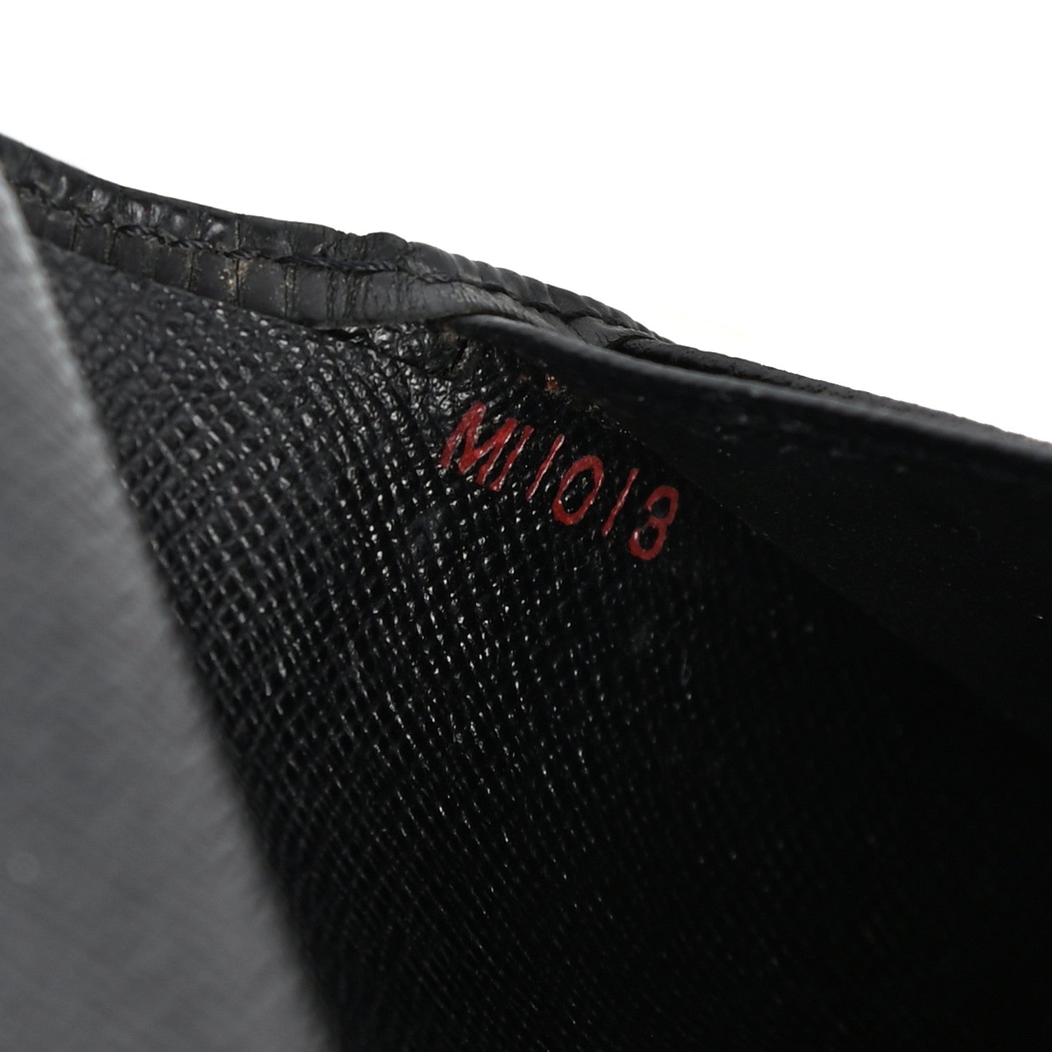 Louis Vuitton Epi French Purse Wallet Black 8 of 8