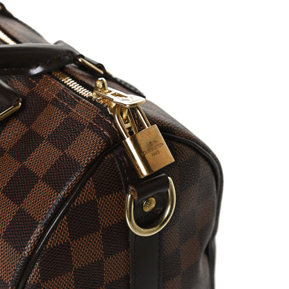 Louis Vuitton Damier Ebene Speedy Bandouliere 25 12 of 13