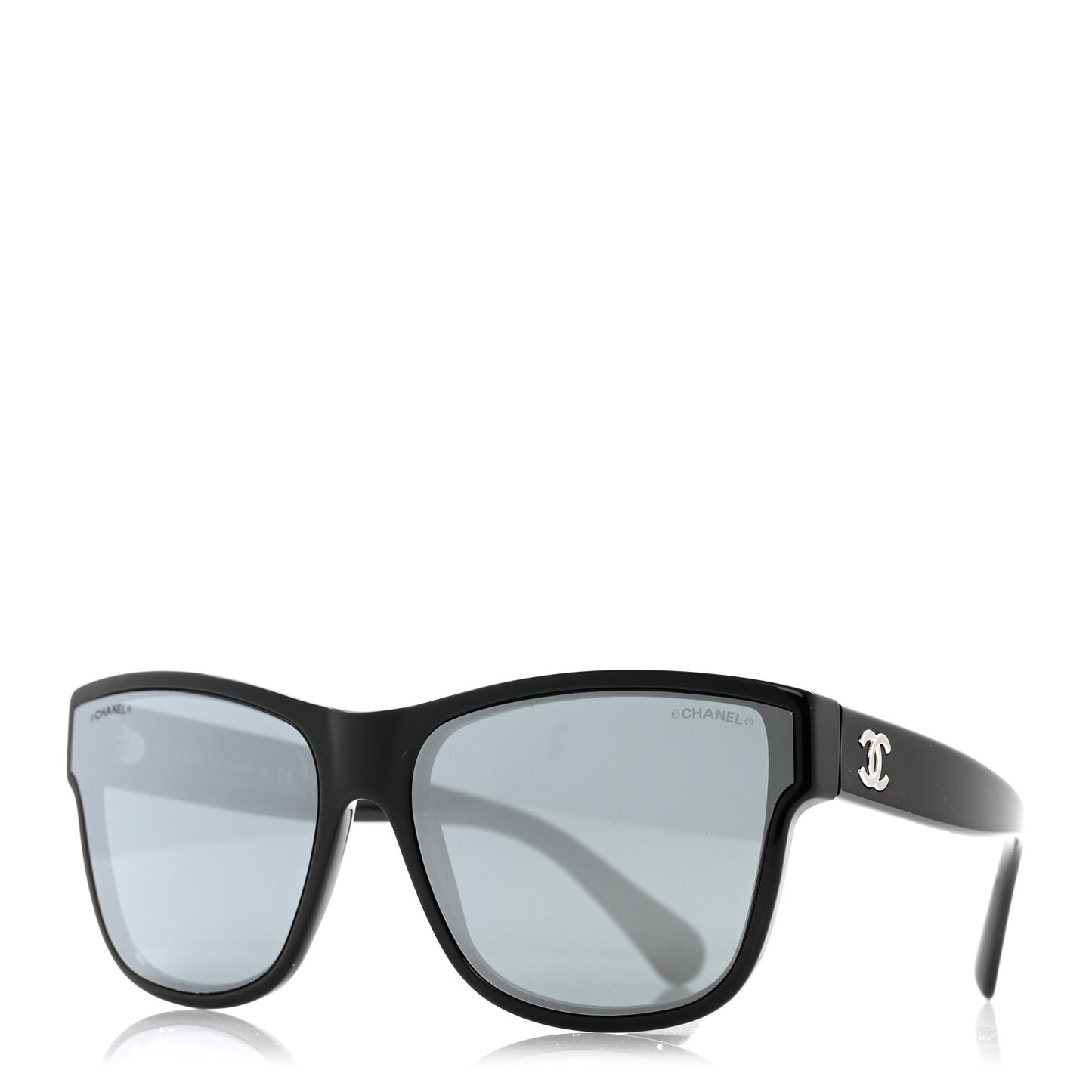 Acetate Butterfly CC Sunglasses 5386 Black