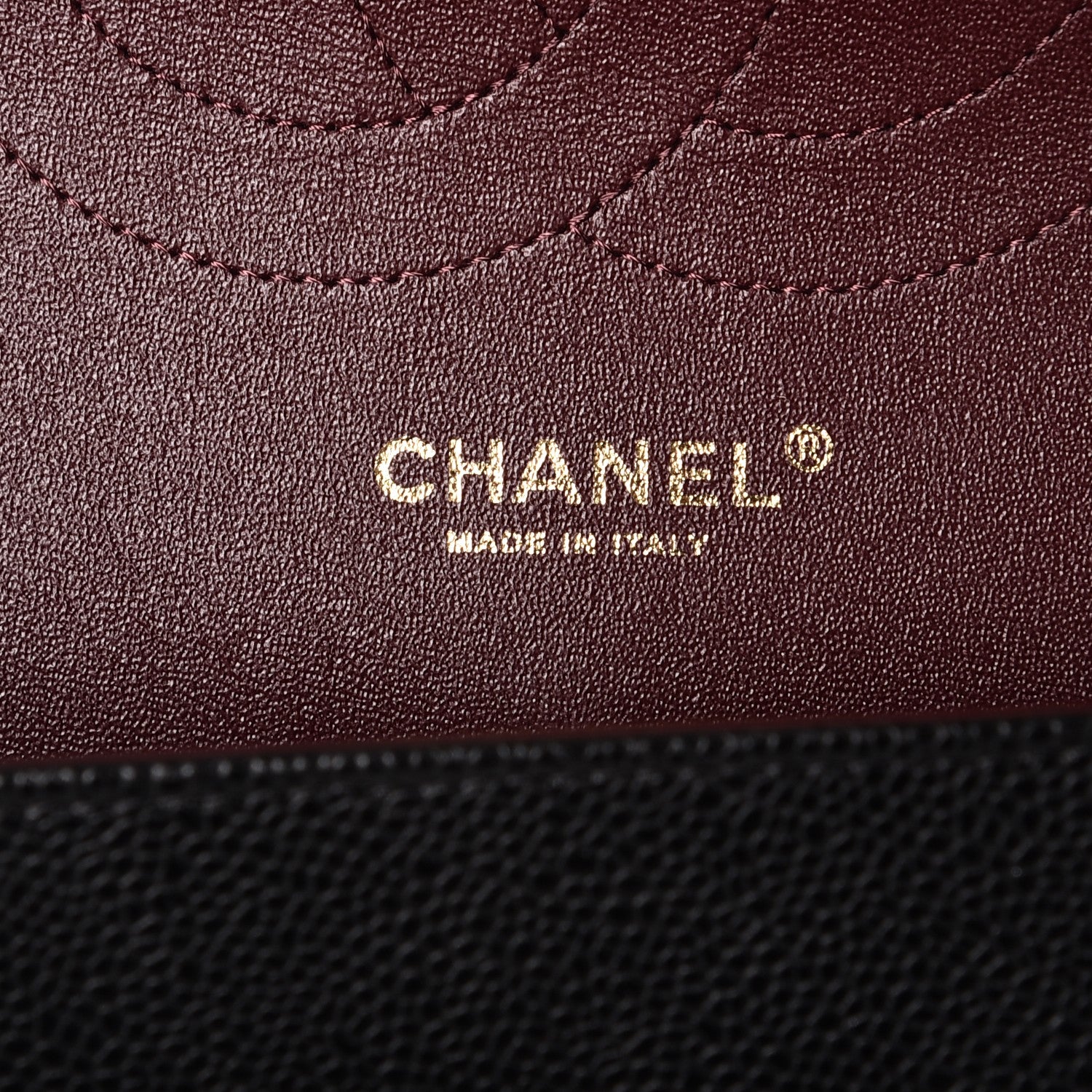 Chanel Caviar Quilted Jumbo Double Flap Black 6 of 9