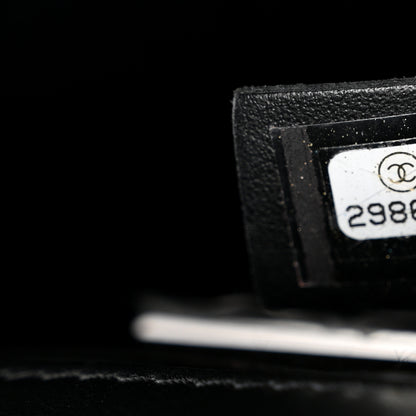 Chanel Sequin Mini Rectangular Flap Black Silver 6 of 8