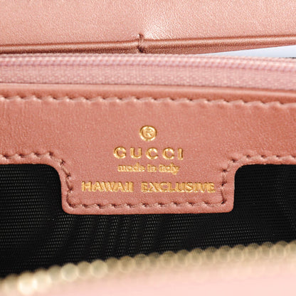 Gucci Shine Microguccissima Emily Zip Around Wallet Dark Cipria 6 of 6