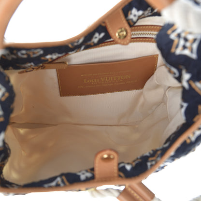 Louis Vuitton Canvas Monogram Cruise Bulles MM Navy 5 of 14