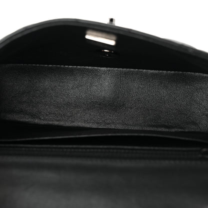 Chanel Lambskin Quilted Mini Rectangular Flap So Black 6 of 14