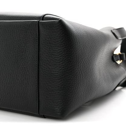 Christian Dior Calfskin Medium Signature Bucket Bag Black 9 of 10