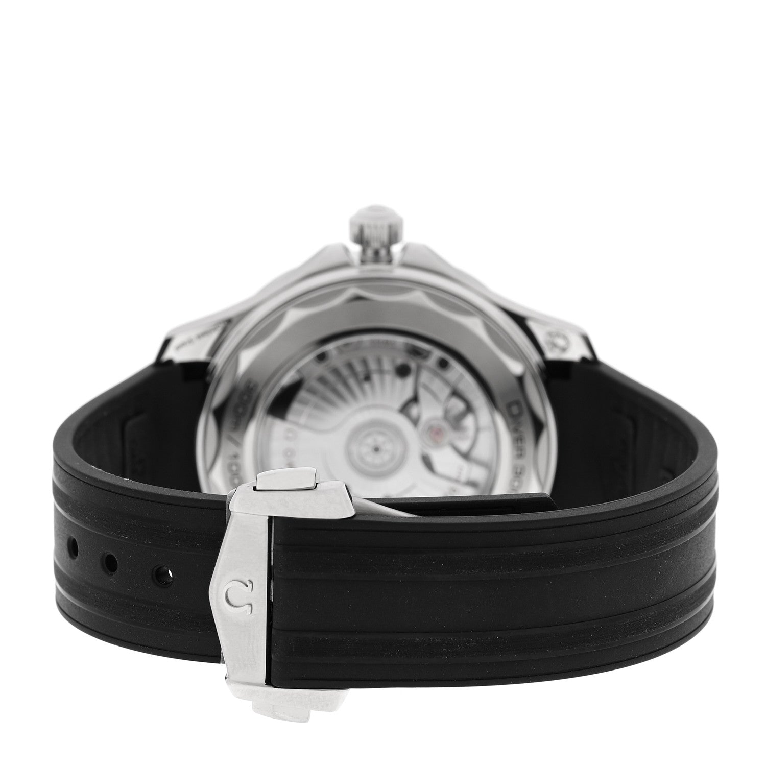 Omega Stainless Steel Rubber 42mm Seamaster Diver 300M Co-Axial Master Chronometer Automatic Watch Black 210.32.42.20.01.003 3 of 5
