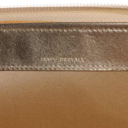 Chanel Patent Calfskin Lucky Symbols Zip Around Wallet Gold 7 of 8