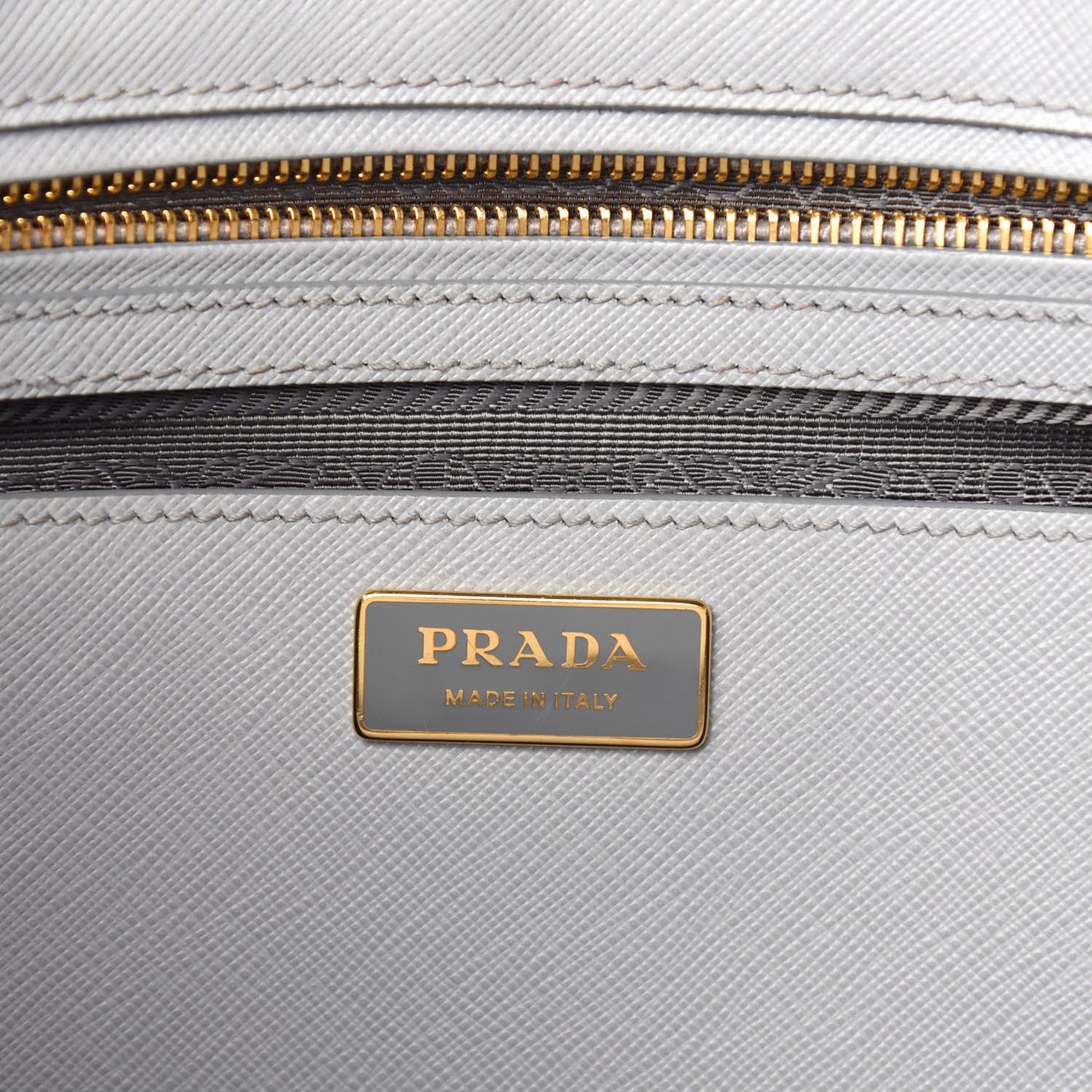 Saffiano Large Galleria Double Zip Tote Granito