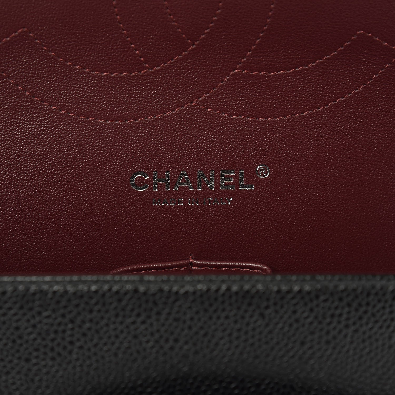 Chanel Caviar Quilted Jumbo Double Flap Black 8 of 12