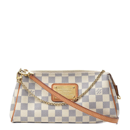Louis Vuitton Damier Azur Eva Clutch 1 of 9