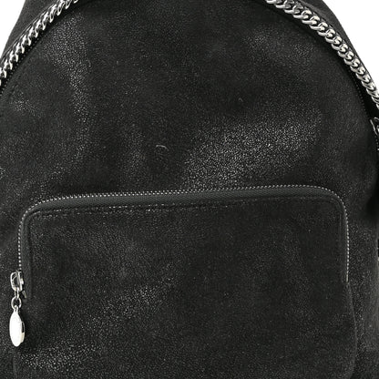Stella McCartney Shaggy Deer Small Falabella Backpack Black 8 of 10