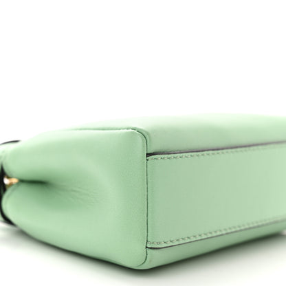 Fendi Shiny Nappa Micro Peekaboo Iconic Satchel Verde Acqua 10 of 11