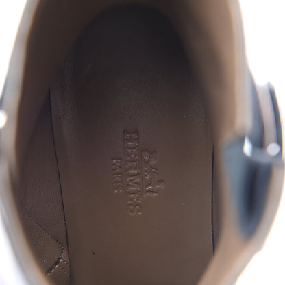 Hermes Calfskin Saint Germain Ankle Boots 37 Black 8 of 11