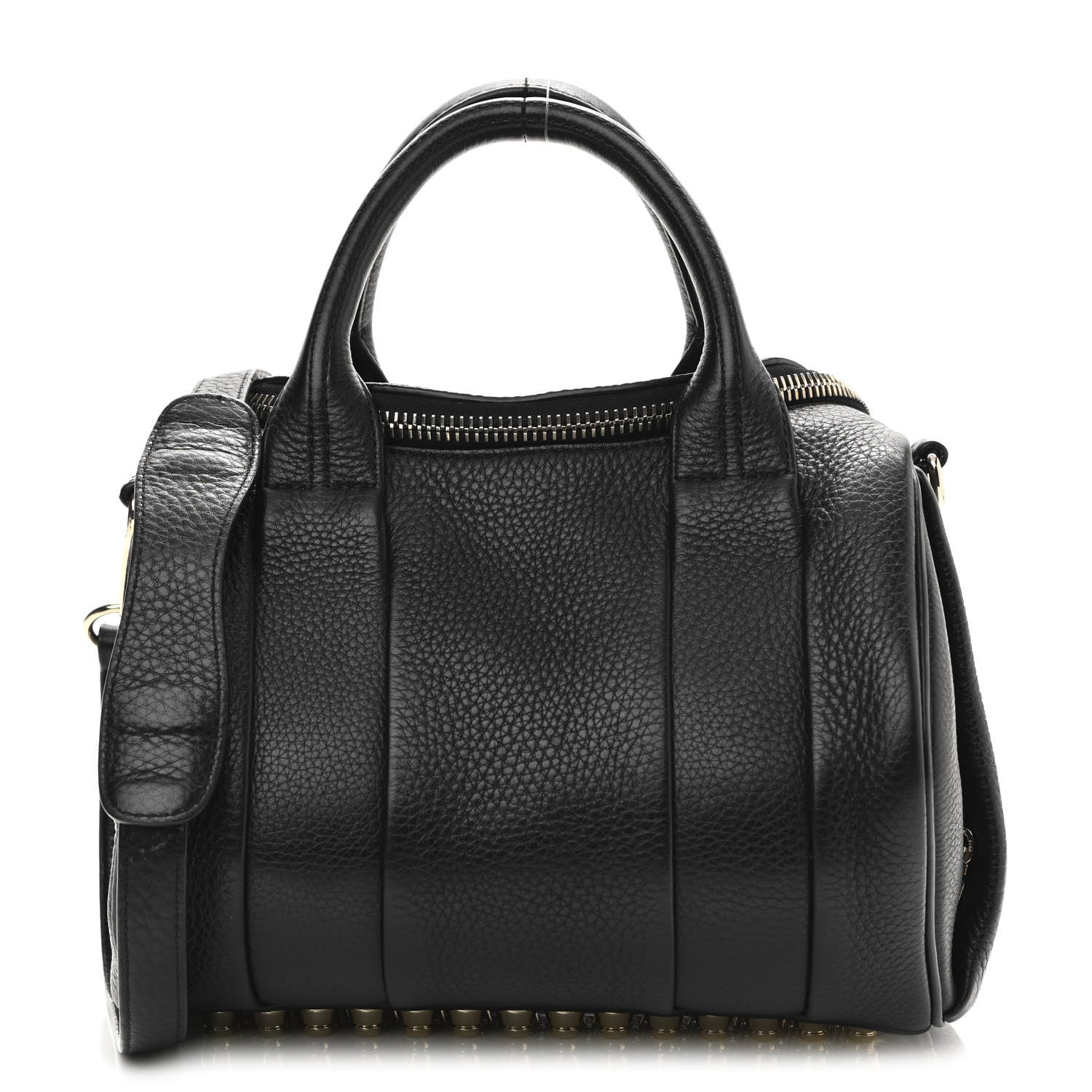 Alexander Wang Pebbled Lambskin Mini Rockie Black Pale Gold Hardware 1 of 9