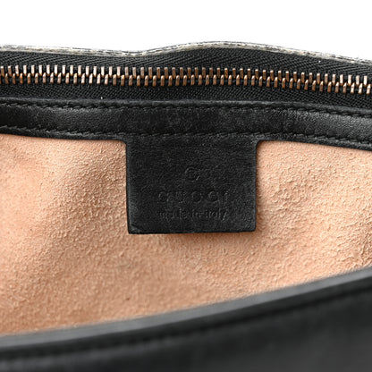 Gucci Calfskin Matelasse Small GG Marmont Shoulder Bag Black 6 of 10