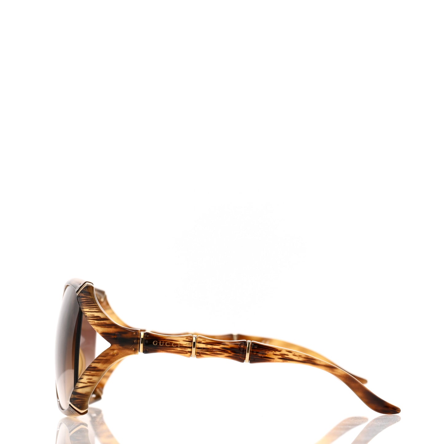 Bamboo Effect Sunglasses GG3508S Brown
