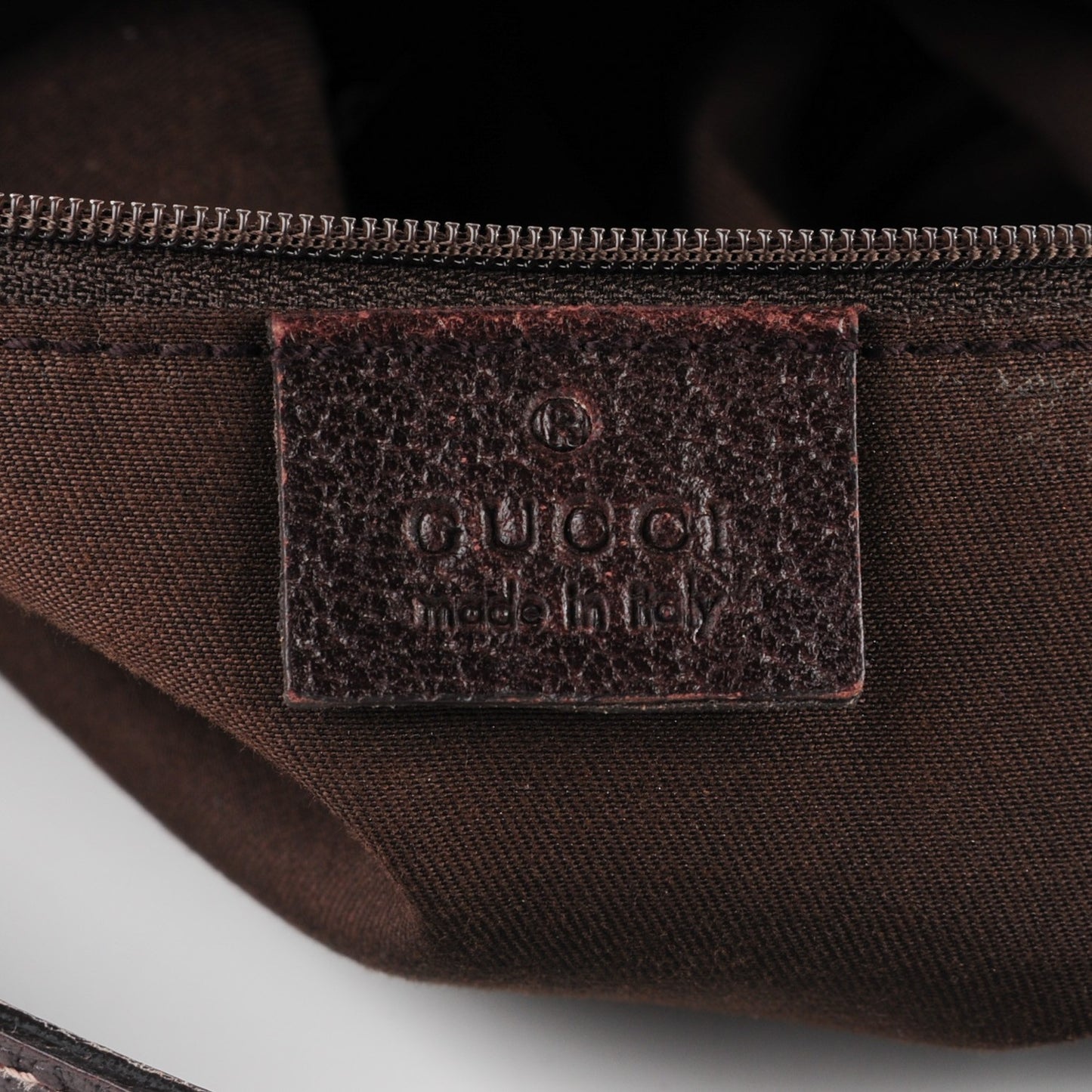 Monogram Medium Abbey Tote Brown