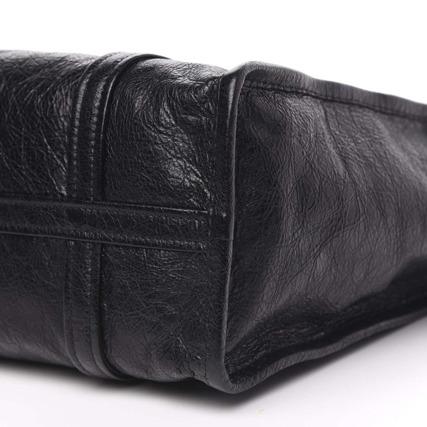 Agneau Small Bazar Shopper Tote Black