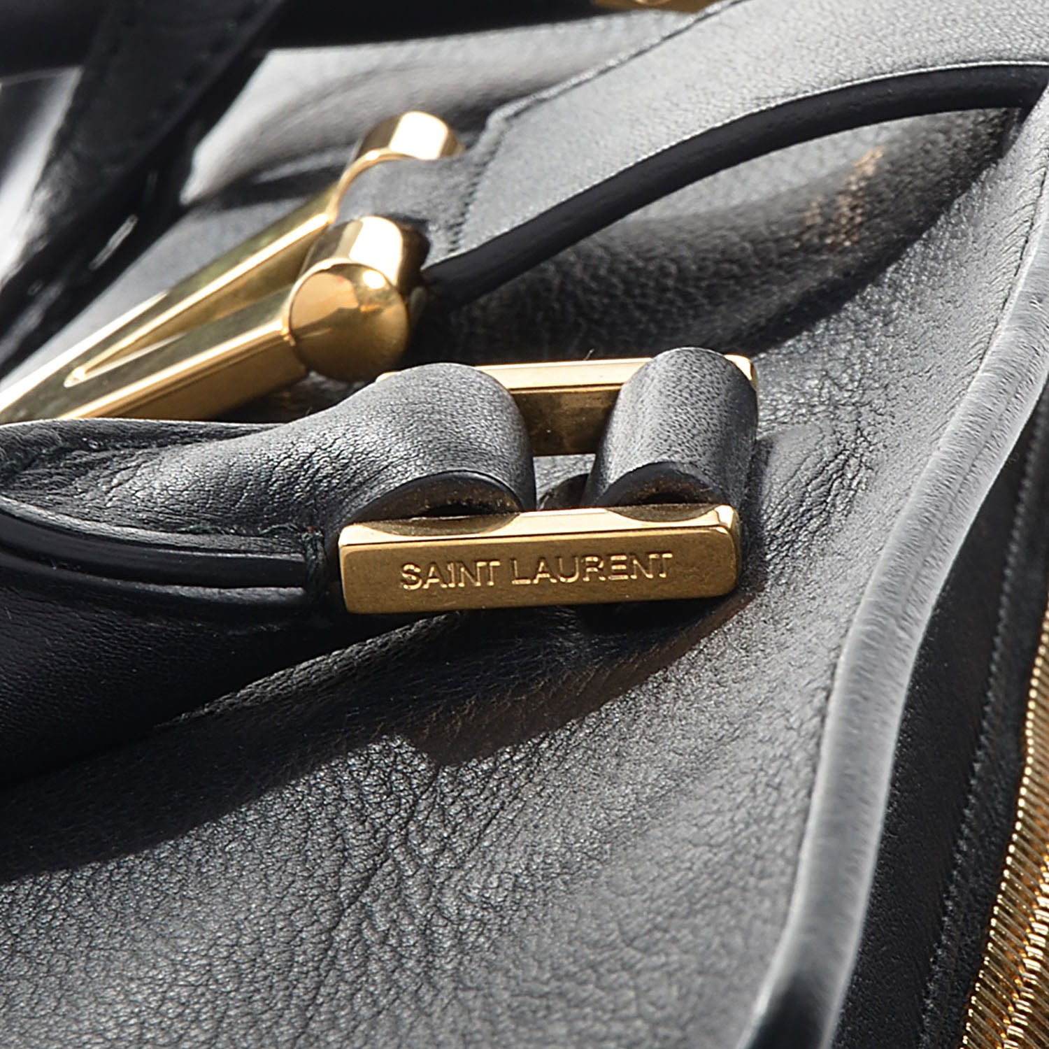 Saint Laurent Leather Medium Classic Y Cabas Black 3 of 11