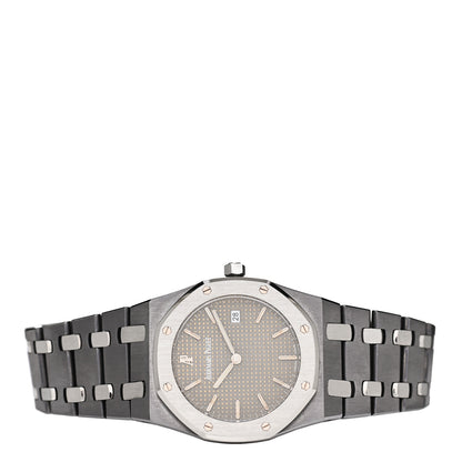 Audemars Piguet Tantalum 33mm Royal Oak Championship Quartz Watch Grey 56175TT.00.0789TT.01 2 of 4