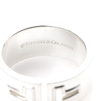 Tiffany Sterling Silver T Cutout Ring 63 10.5 4 of 4