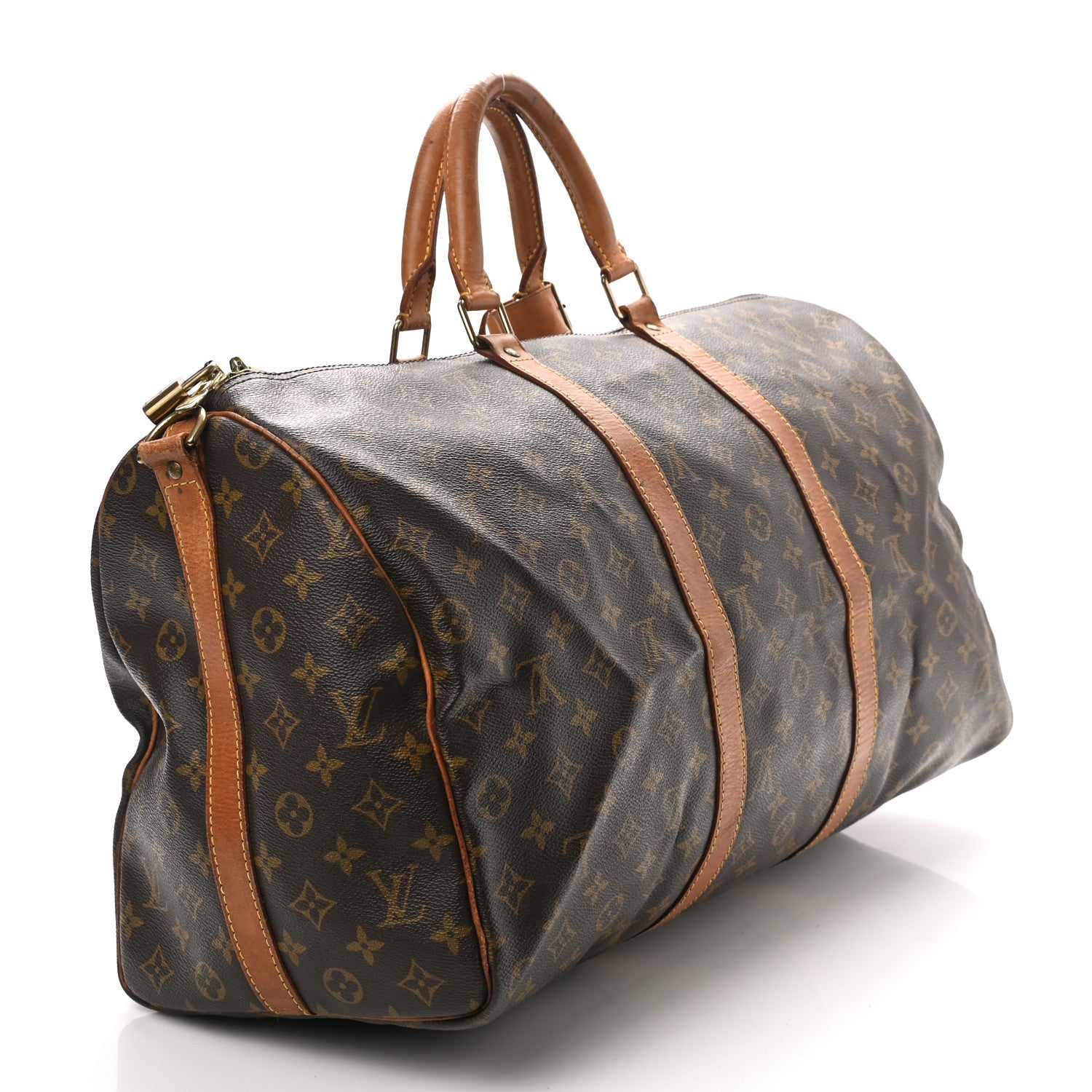 Louis Vuitton Monogram Keepall Bandouliere 55 3 of 12
