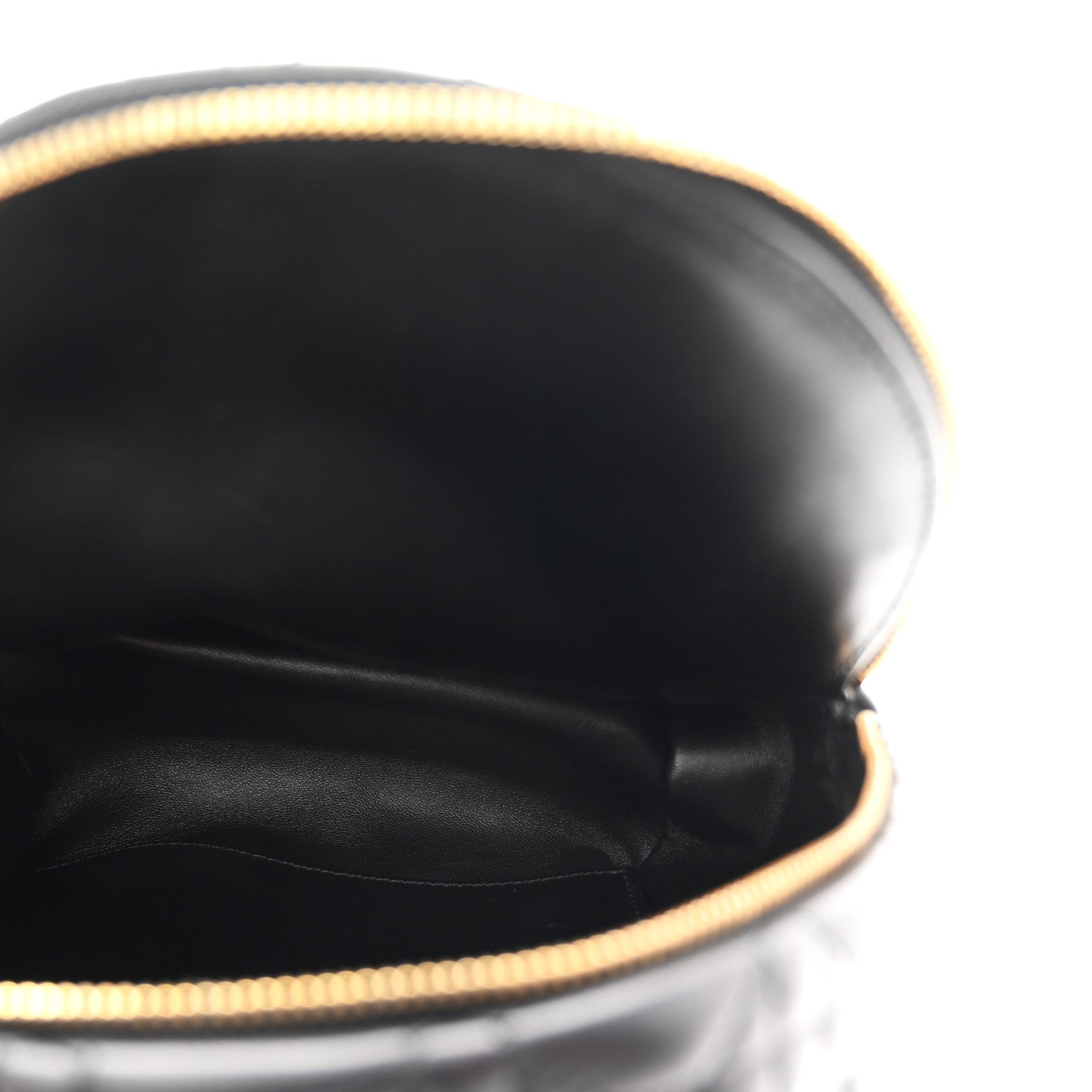 Christian Dior Lambskin Cannage Mini Backpack Black 5 of 11