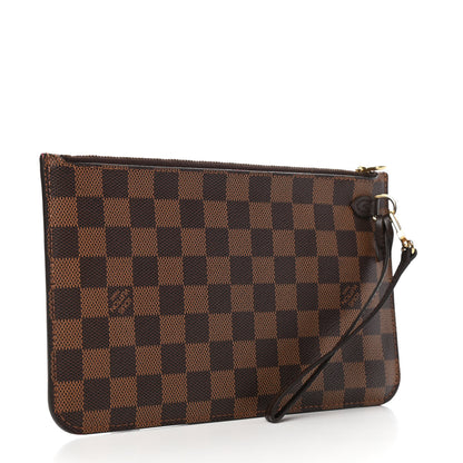 Louis Vuitton Damier Ebene Neverfull MM GM Pochette 3 of 6