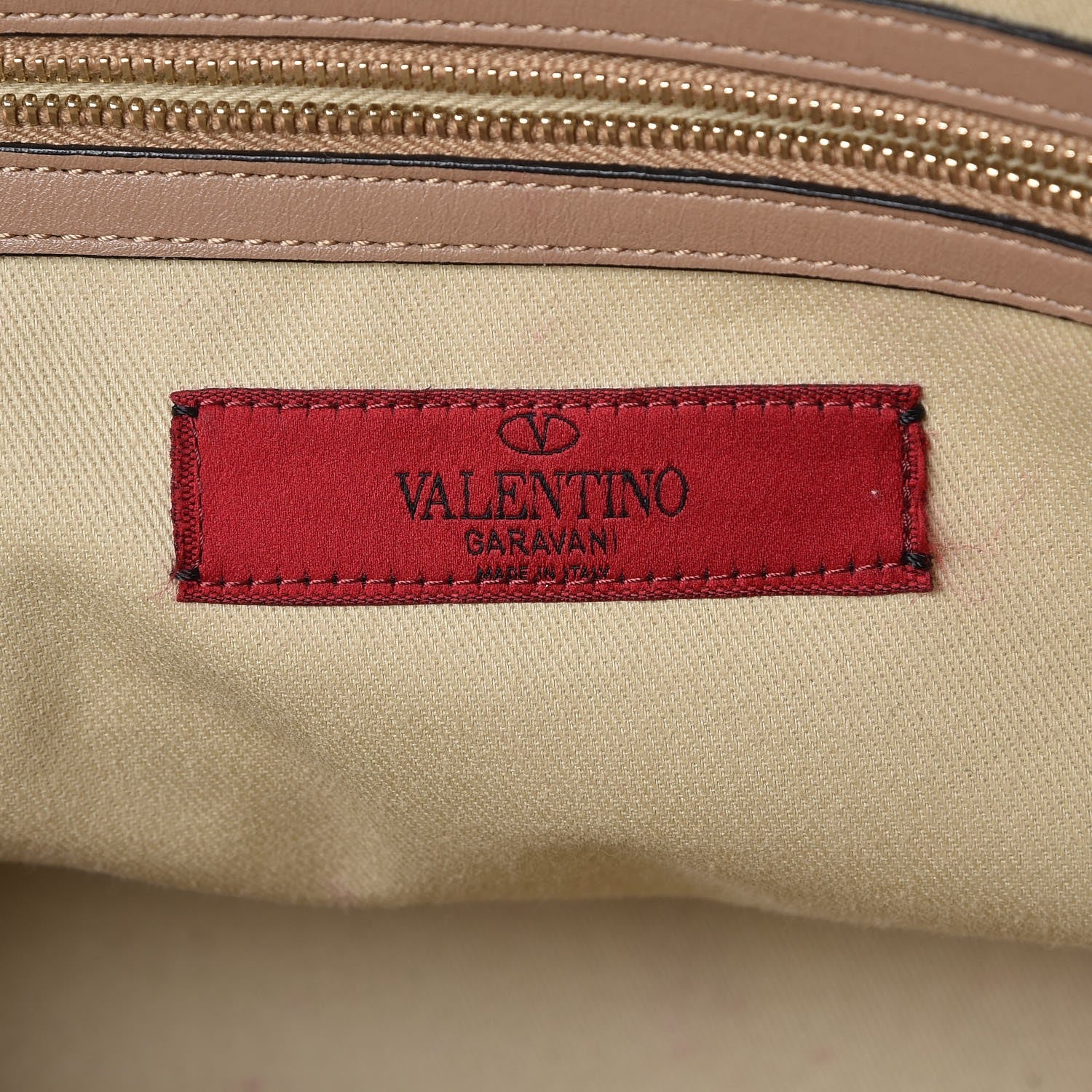 Valentino Garavani Vitello Rockstud Dome Shopper Alpaca 6 of 7