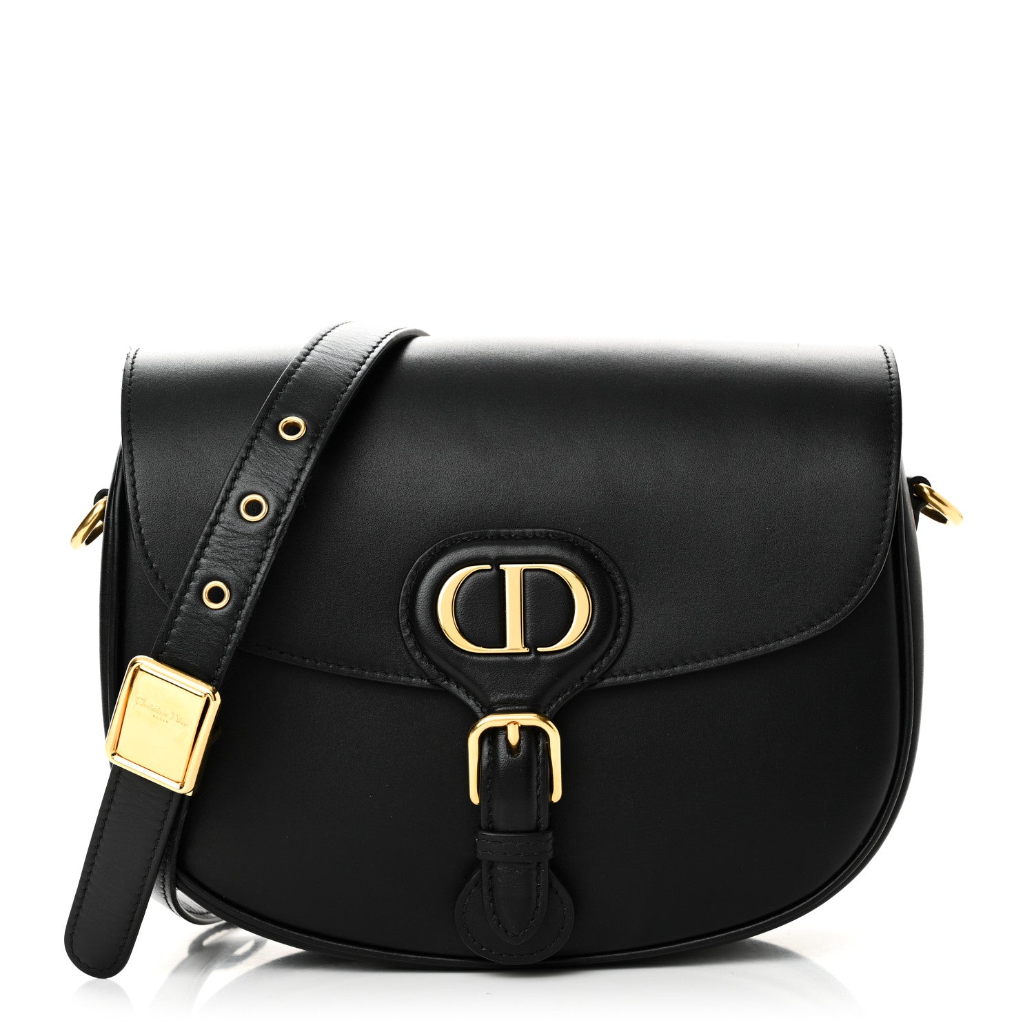 Christian Dior Box Calfskin Medium Bobby Flap Black 1 of 9