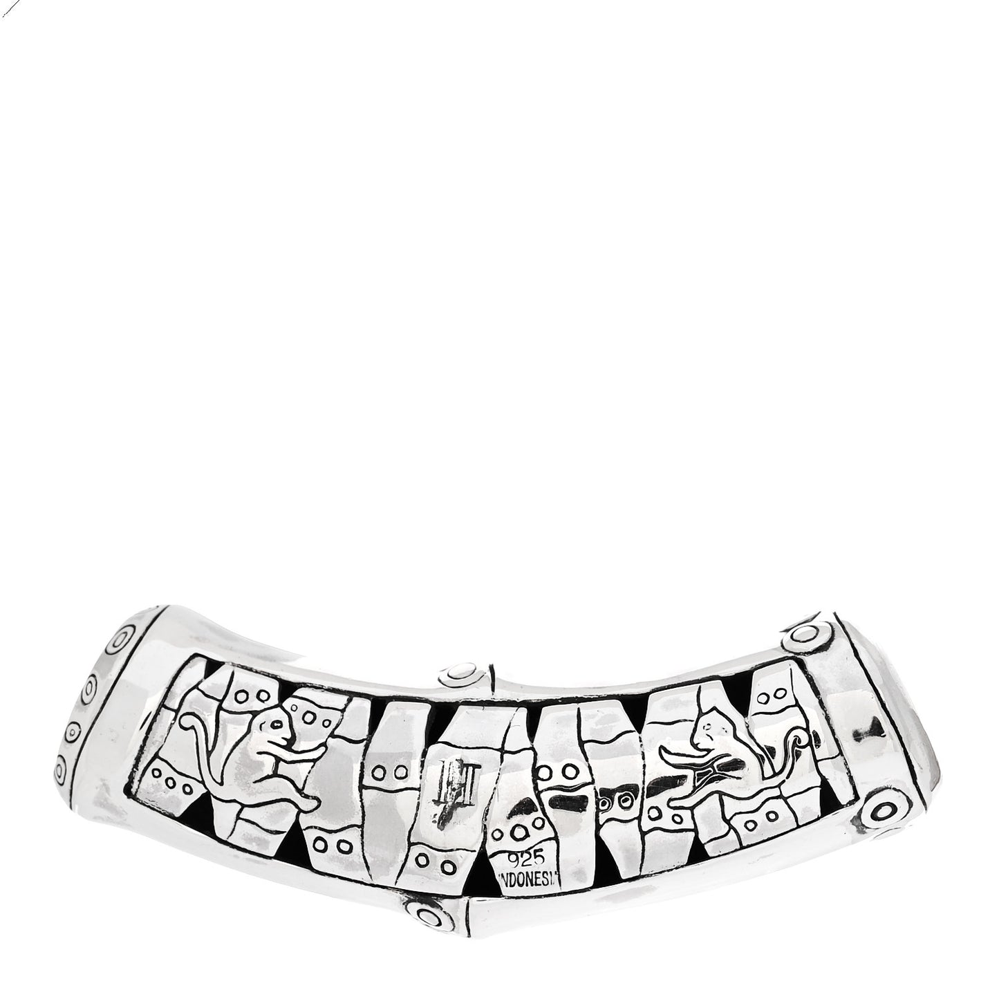 Sterling Silver Bamboo Slide Pendant