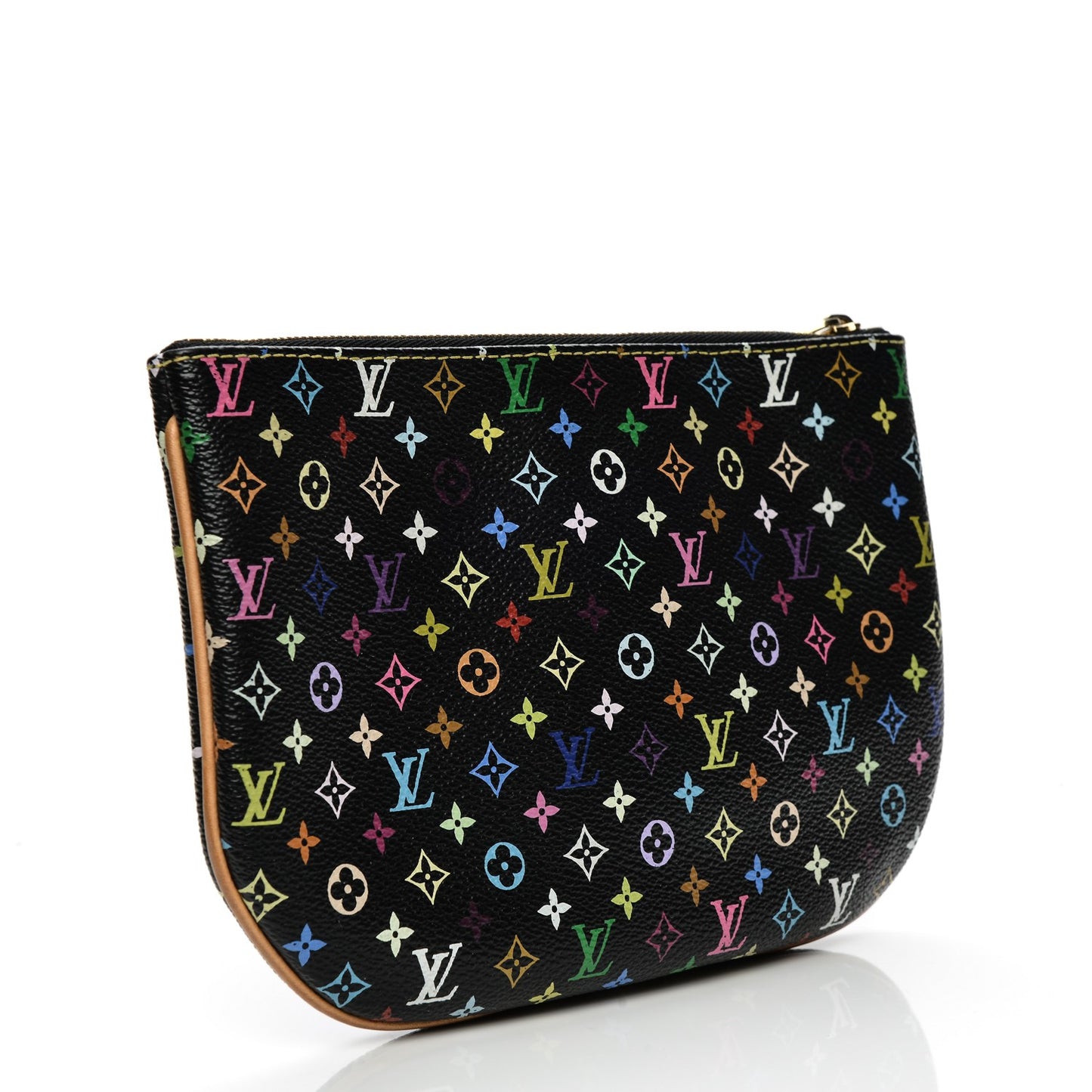 Monogram Multicolor Pochette Plate GM Black