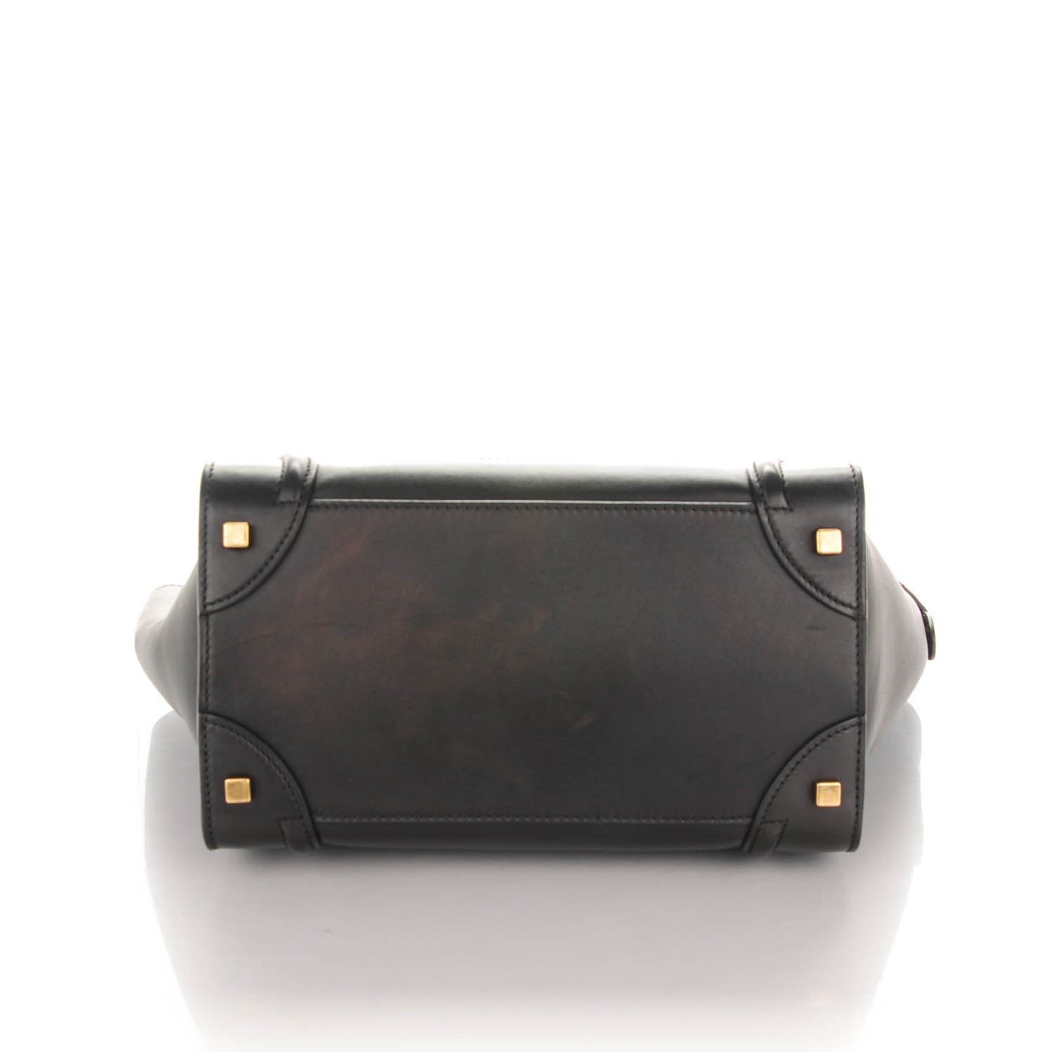 Celine Smooth Calfskin Mini Luggage Black 5 of 9
