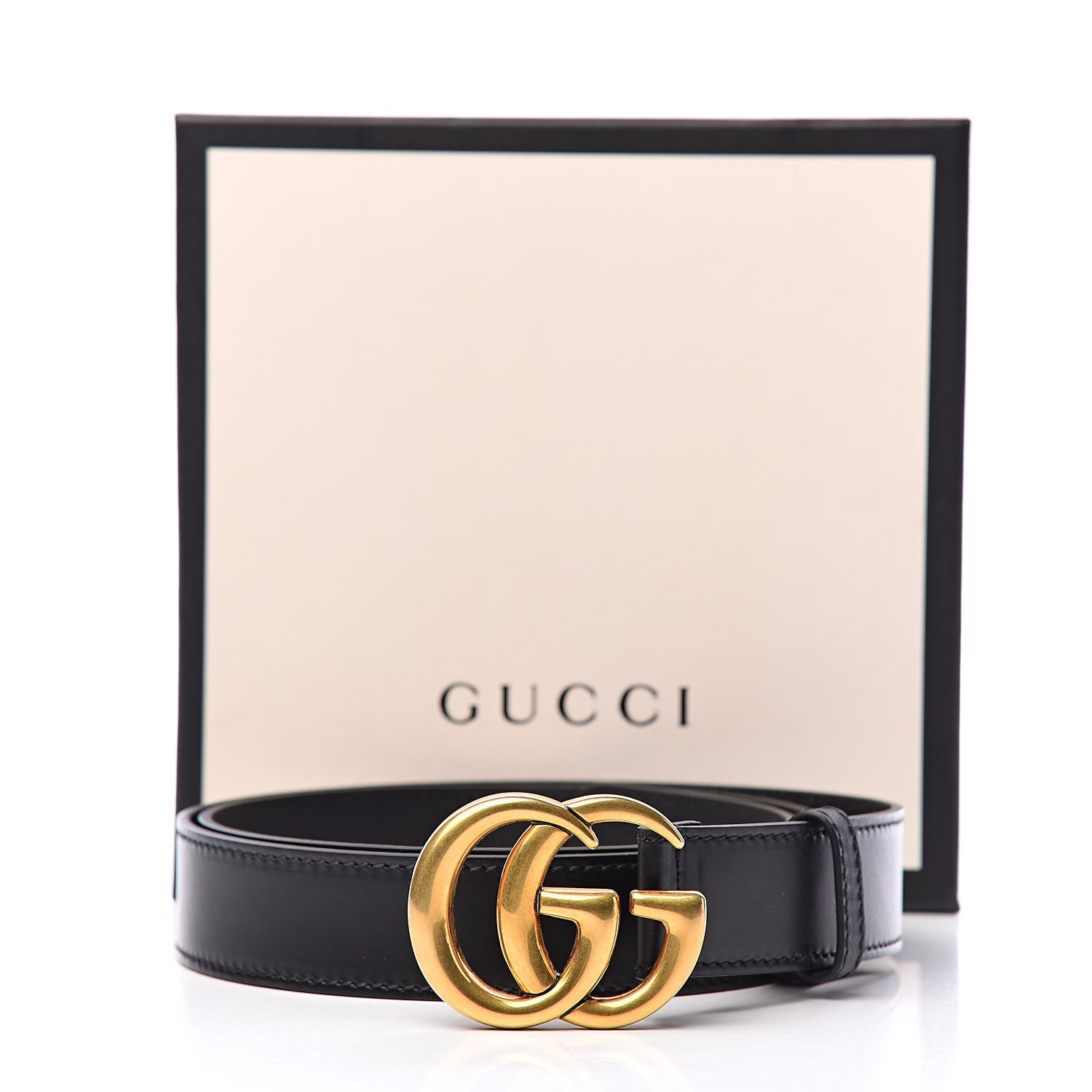 Gucci Calfskin Double G 30mm Belt 100 40 Black 7 of 7