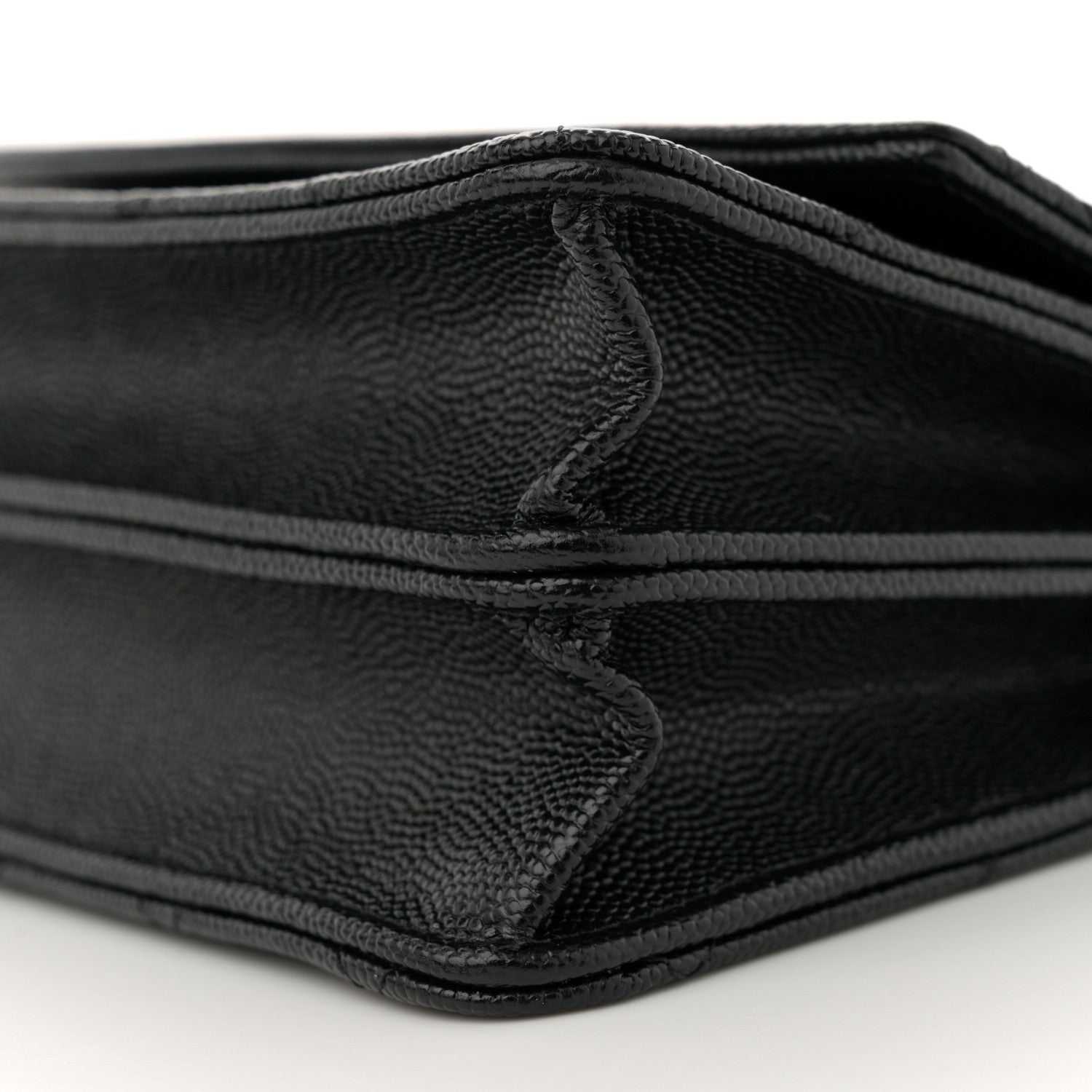 Chanel Caviar Quilted Trendy Handle Clutch With Chain Black 9 of 10