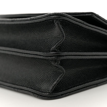 Chanel Caviar Quilted Trendy Handle Clutch With Chain Black 9 of 10