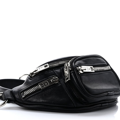 Alexander Wang Lambskin Mini Attica Belt Bag Black 7 of 8