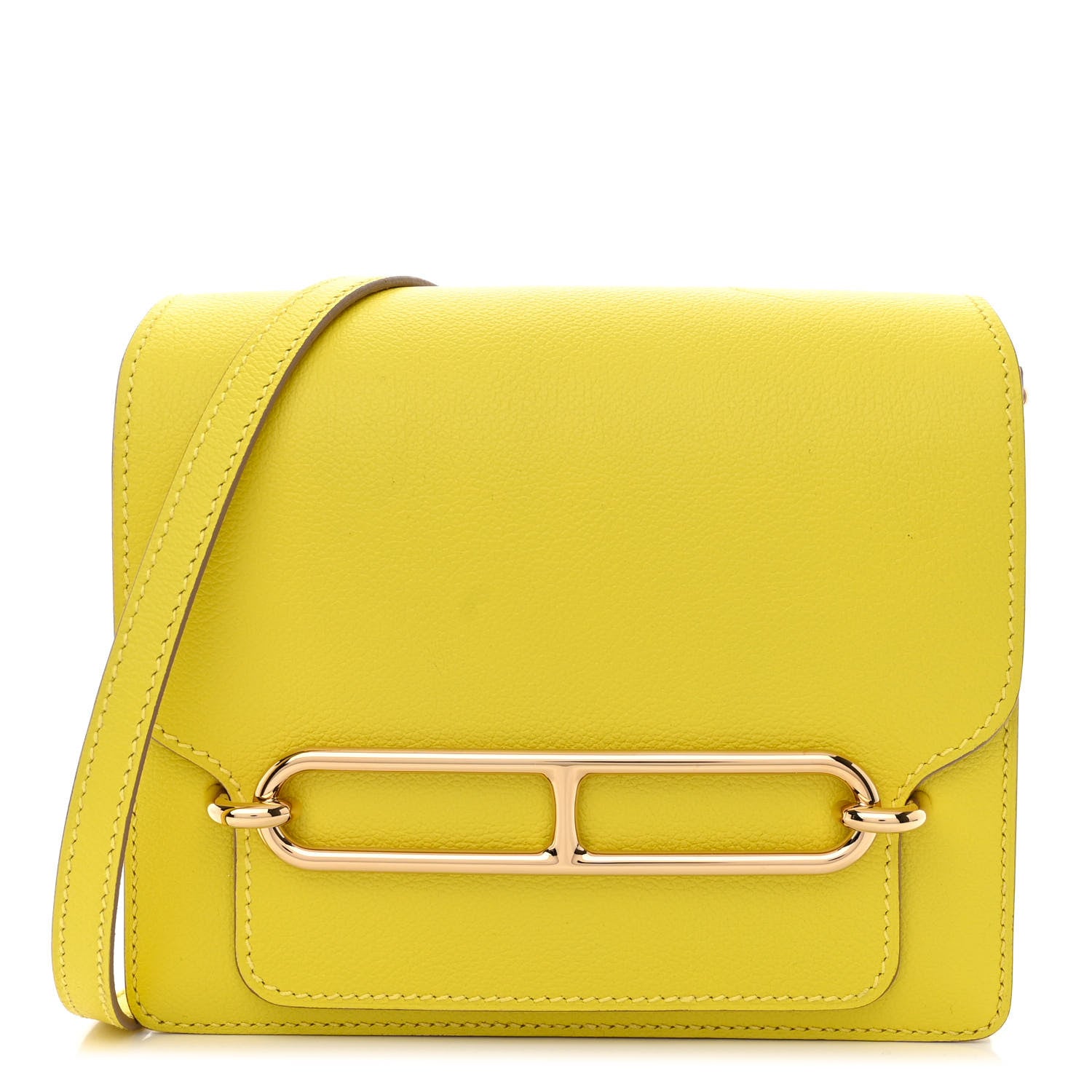 Hermes Evercolor Mini Sac Roulis Lime 1 of 10
