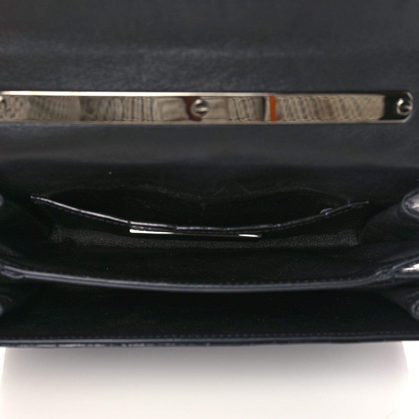 Crocodile Crystal Encrusted Studs Va Va Voom Shoulder Bag Black