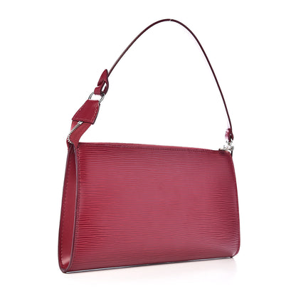 Louis Vuitton Epi Pochette Accessories 24 Fuchsia 3 of 10