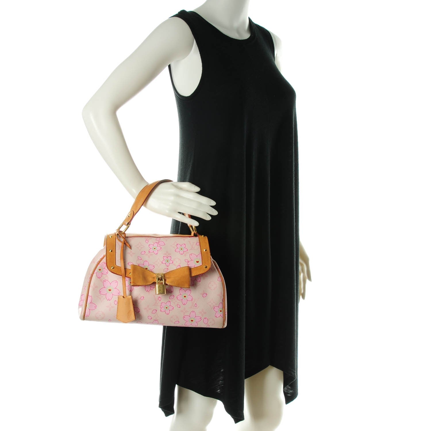 Louis Vuitton Monogram Cherry Blossom Sac Retro Pink 2 of 9