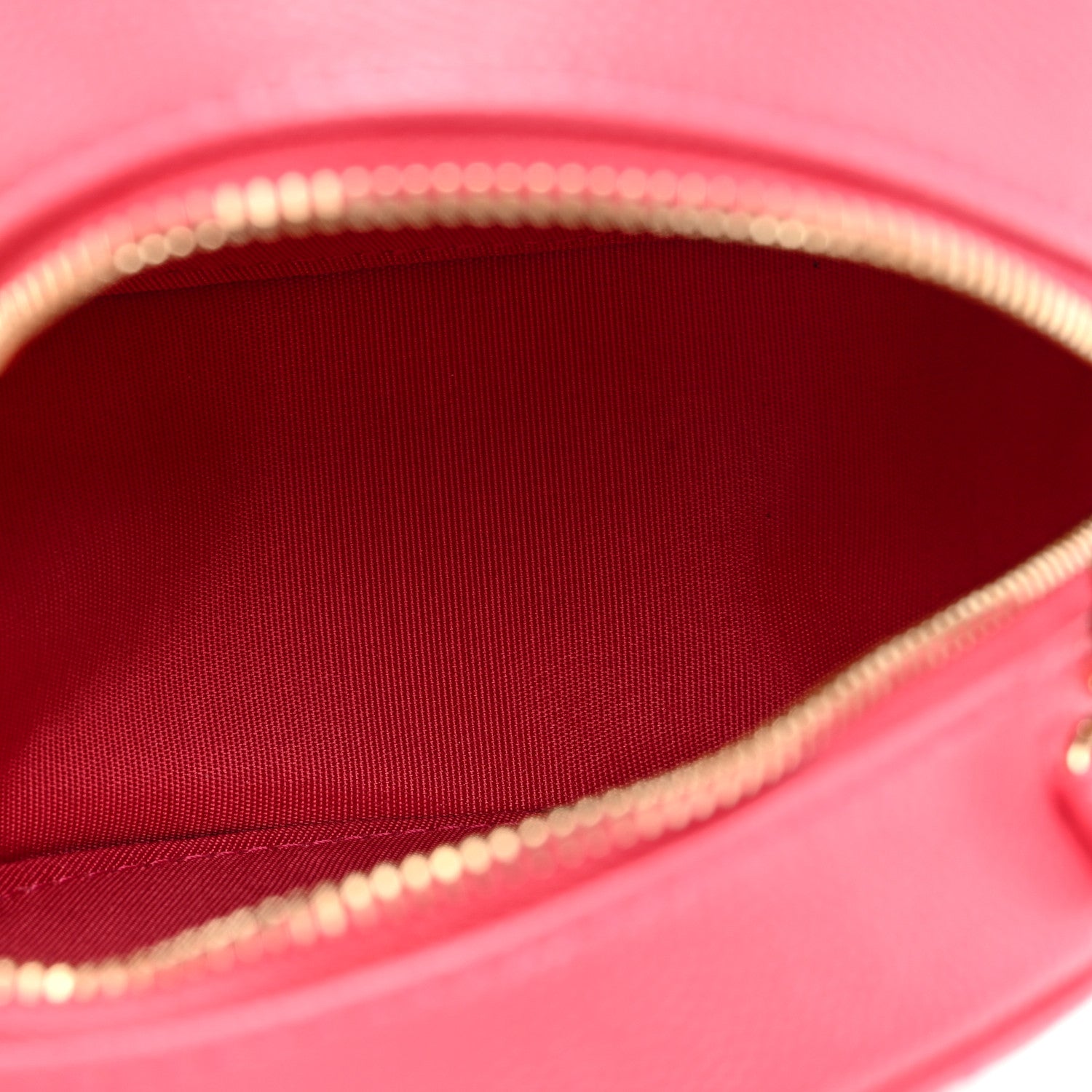 Chanel Caviar Quilted French New Wave Round Clutch With Chain Pink 5 of 8