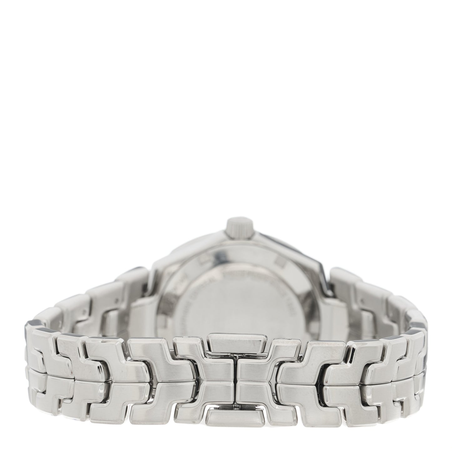 Stainless Steel Diamond Mother of Pearl 32mm Link Quartz Watch WBC1312