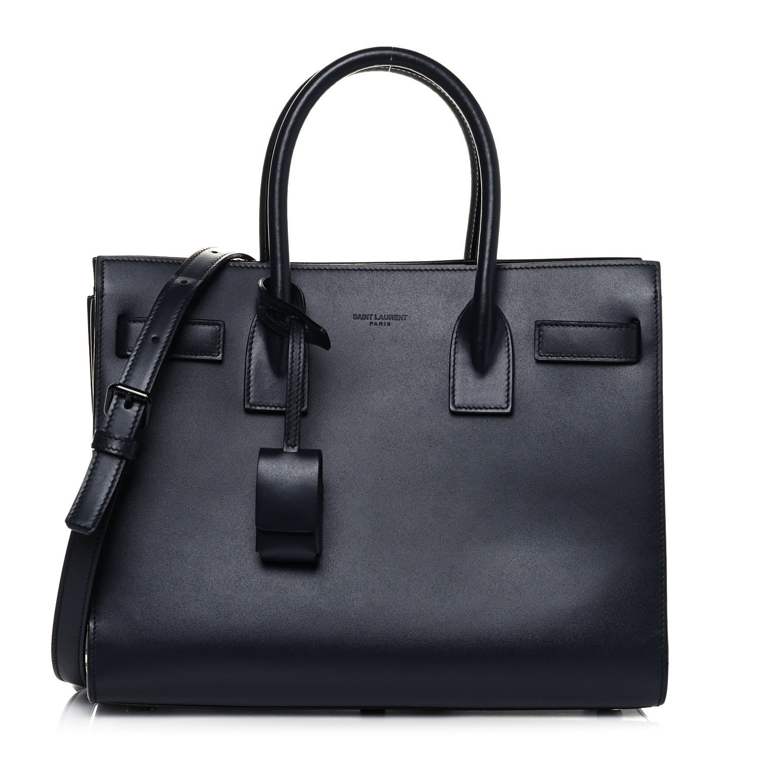 Saint Laurent Calfskin Baby Sac De Jour Navy 1 of 14